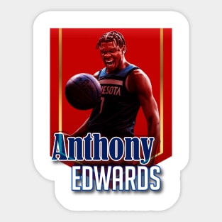 Anthony Edwards Sticker